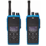 Entel DT985 ATEX IIC LCD Display UHF Two Way Radio Twin Pack